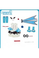 2XXT Cosplay Uma Musume Pretty Derby Yamanin Zephyr Race Outfit Cosplay Costume